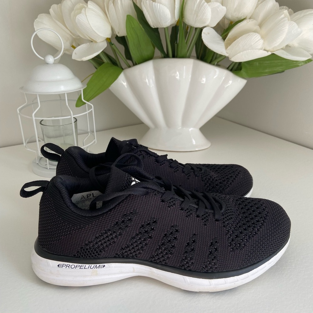 APL Black Thea Athletic Sneakers sz 36